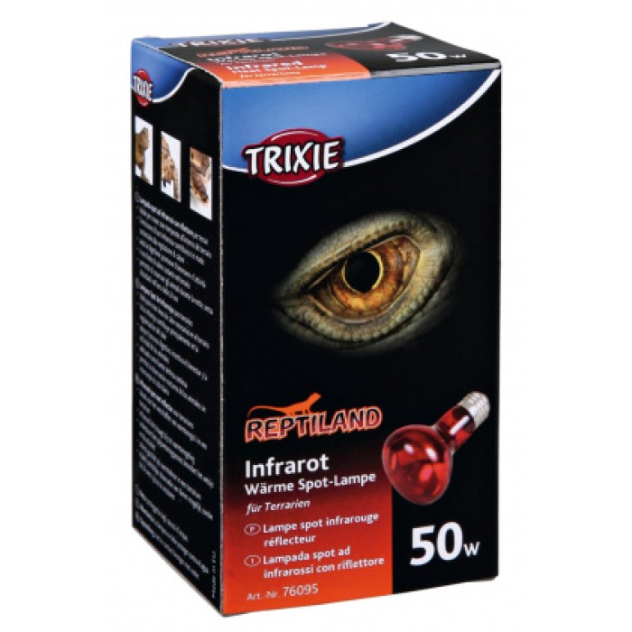 Інфрачервона лампа для тераріуму TRIXIE, 63 x 100 мм, 50 Вт